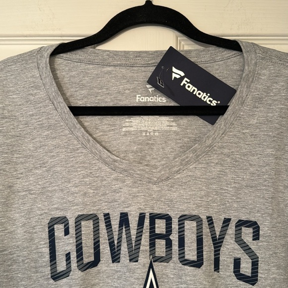 Fanatics NFL Dallas Cowboys Football Team Women’s T Shirt! Ptp 21.5 x L 28” - Picture 3 of 7